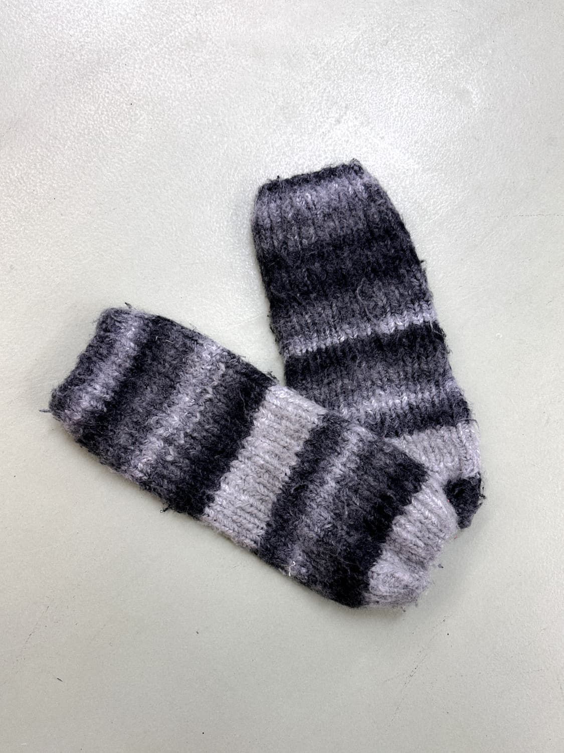 gray gradation knit leg warmer 상품이미지1