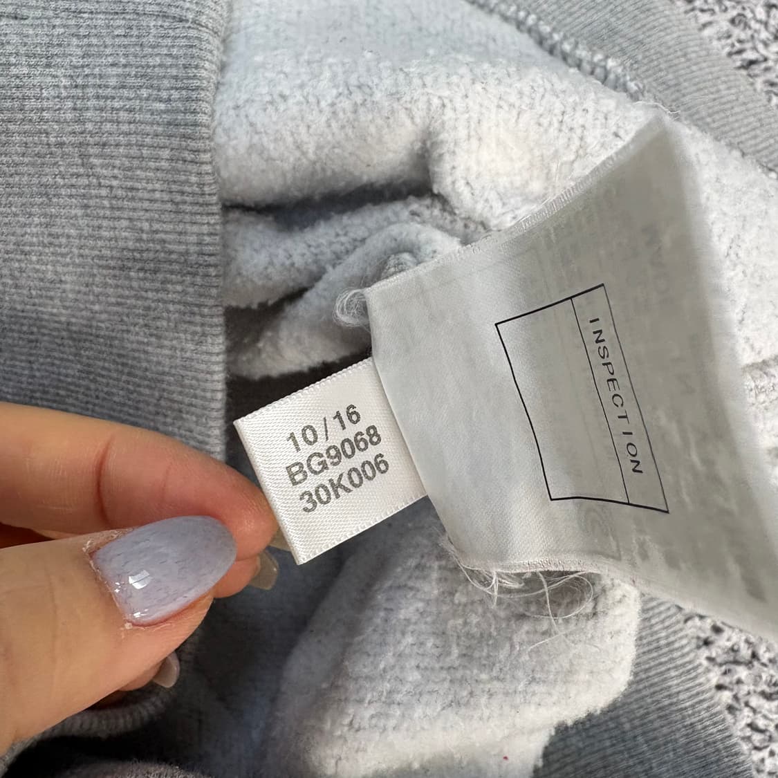 95 아디다스 빅로고 후드티 0303J 상품이미지5