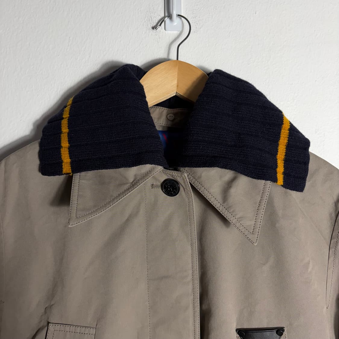 럭키슈에뜨 럭키패치 롱 트렌치코트(36) 상품이미지3