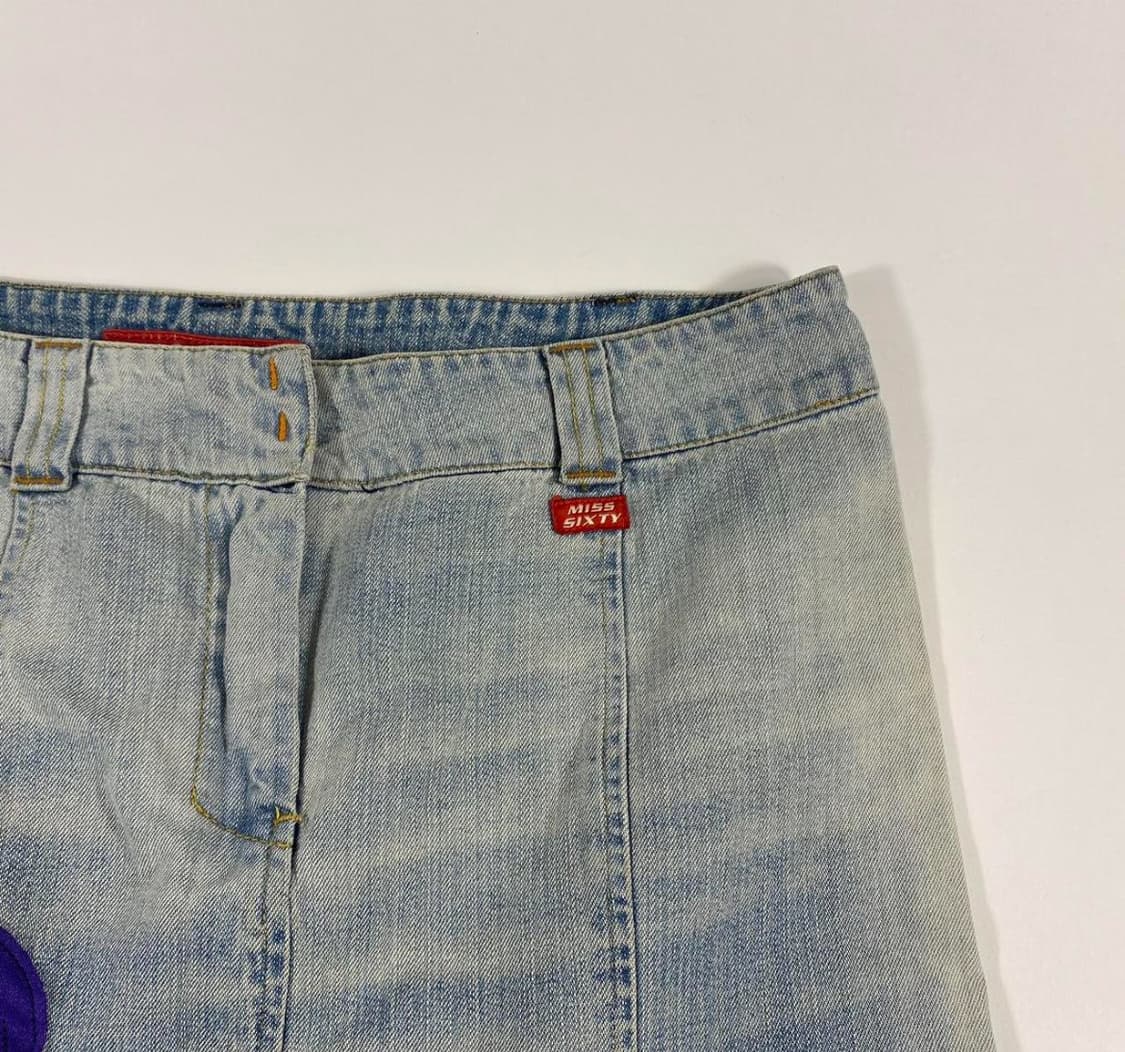 Miss sixty denim skirt 미스 식스티 데님 스커트 y2k 상품이미지3