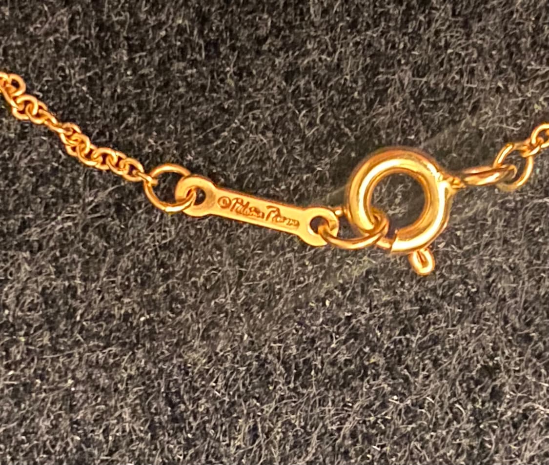 티파니앤코 팔로마 그래피티 X 목걸이 18k 로즈골드 상품이미지5