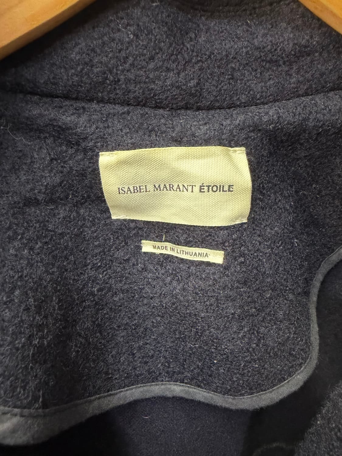 매장판정품) 이자벨마랑 네이비 피코트 38 상품이미지6