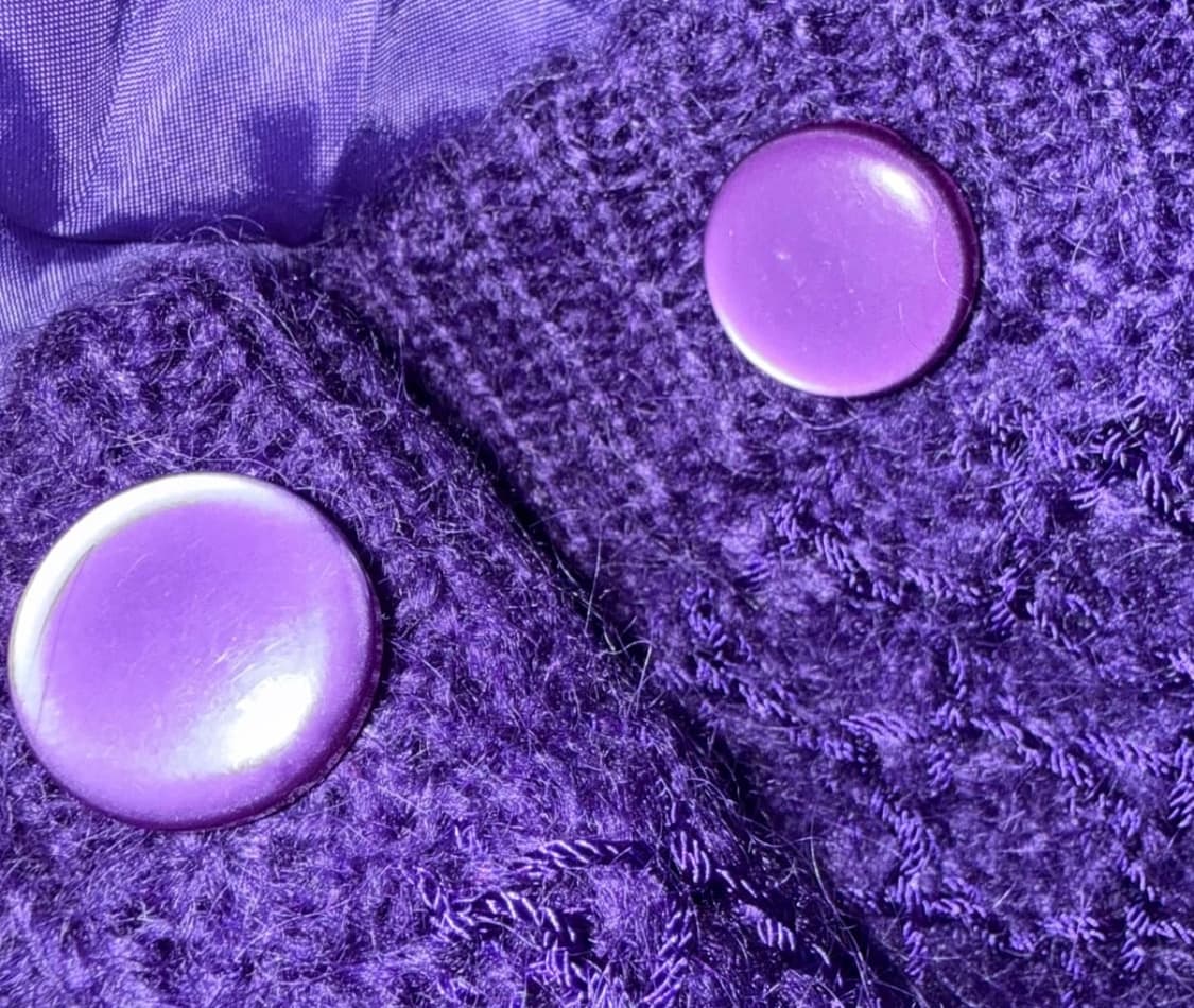 Vintage purple cardigan 빈티지 보라 가디건 상품이미지2