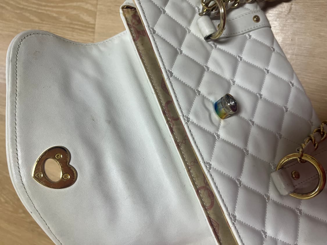 빈티지 러브캣 퀄팅핸드백 라떼갸루 히메갸루 상품이미지4