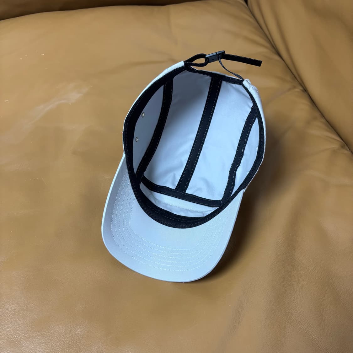 Supreme 슈프림 리버스 라벨 그레이 캠프캡 모자 (Gray) 상품이미지6