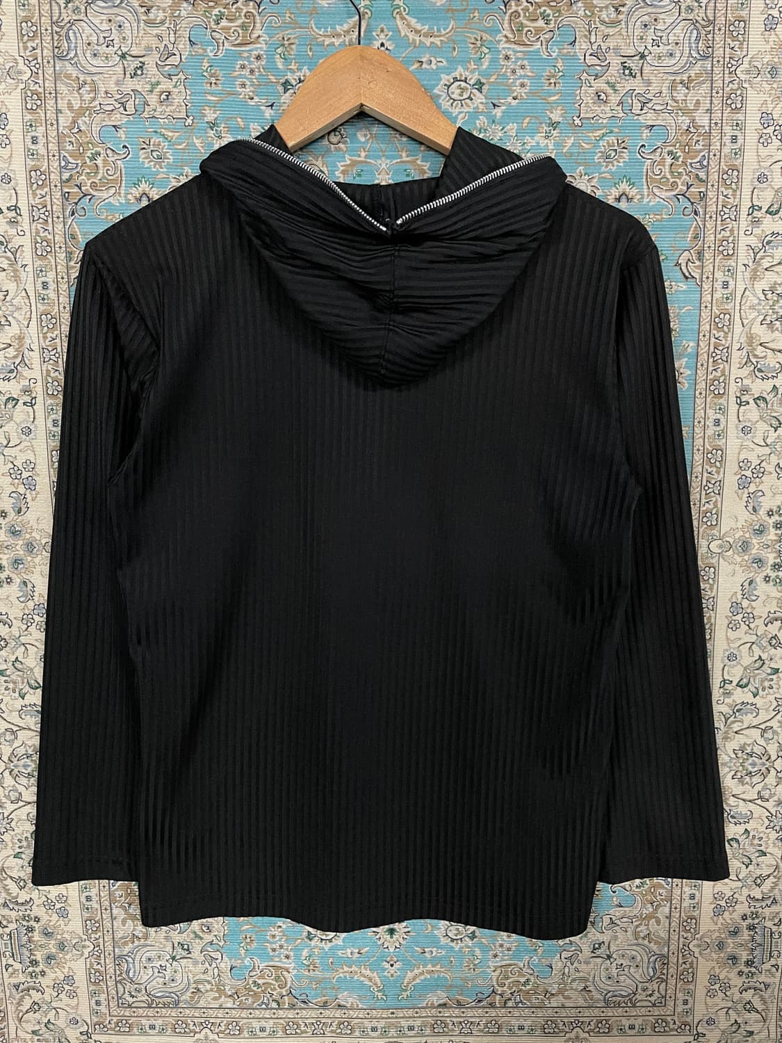 JPN Y2K 펑크 스컬 스모키 메쉬 풀집업1682 상품이미지4