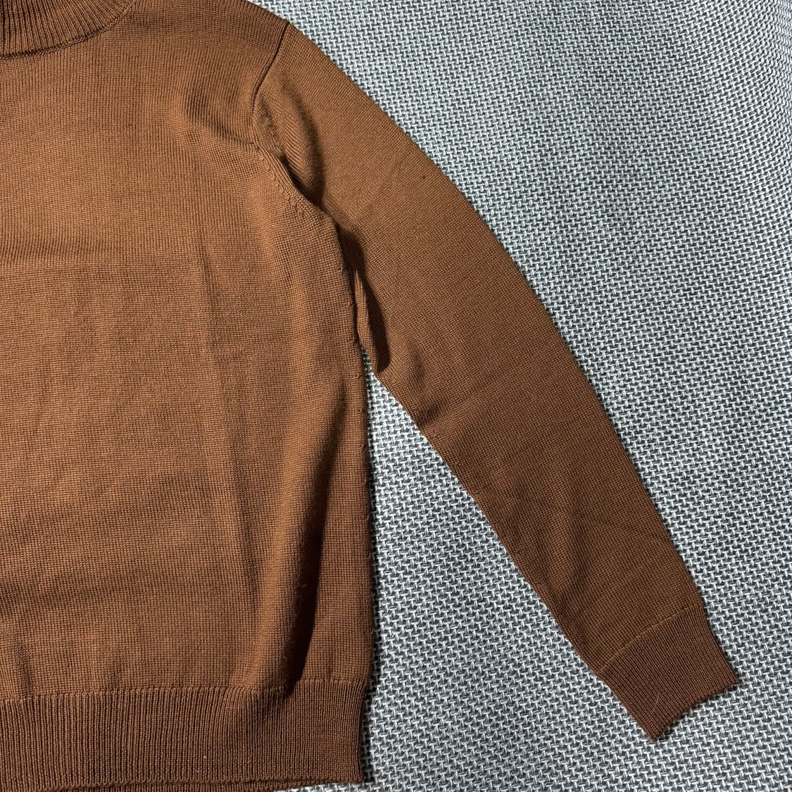 유나이티드 애로우즈 목폴라 니트 브라운 ( XL/OLD-8316 ) 상품이미지4