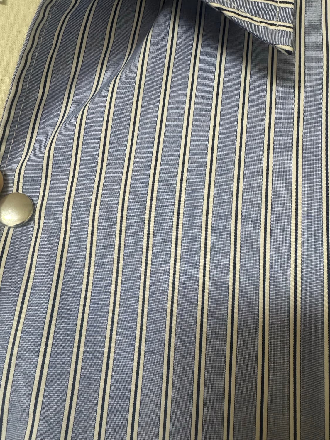 [XL] 꼼데 CDG 스트라이프 코치 자켓 상품이미지3