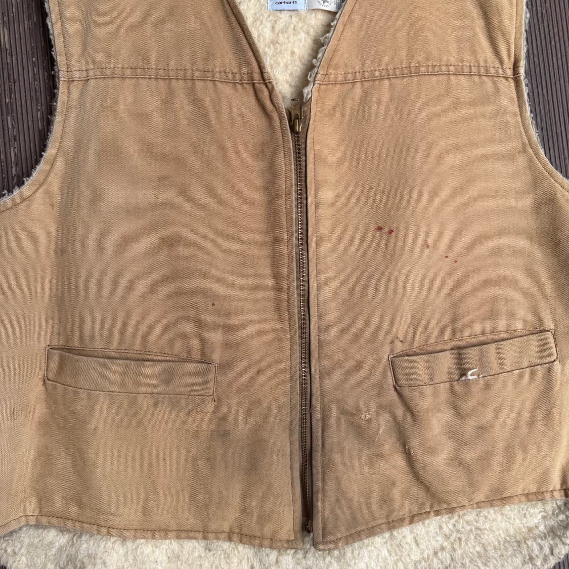 칼하트 양털 베스트 된장 상품이미지4