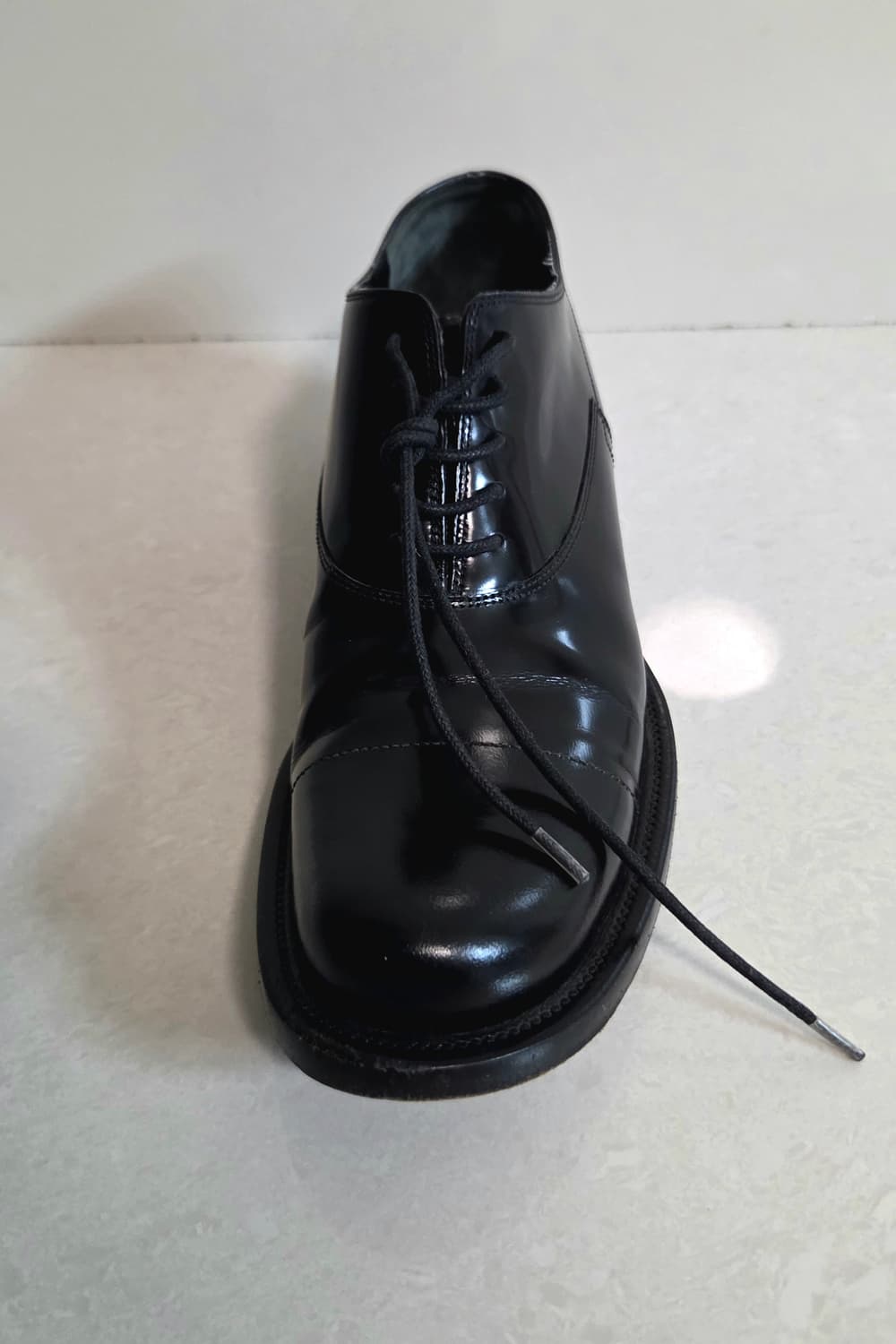 프라다 블랙 더비 슈즈 / PRADA VERO CUOIO 상품이미지7
