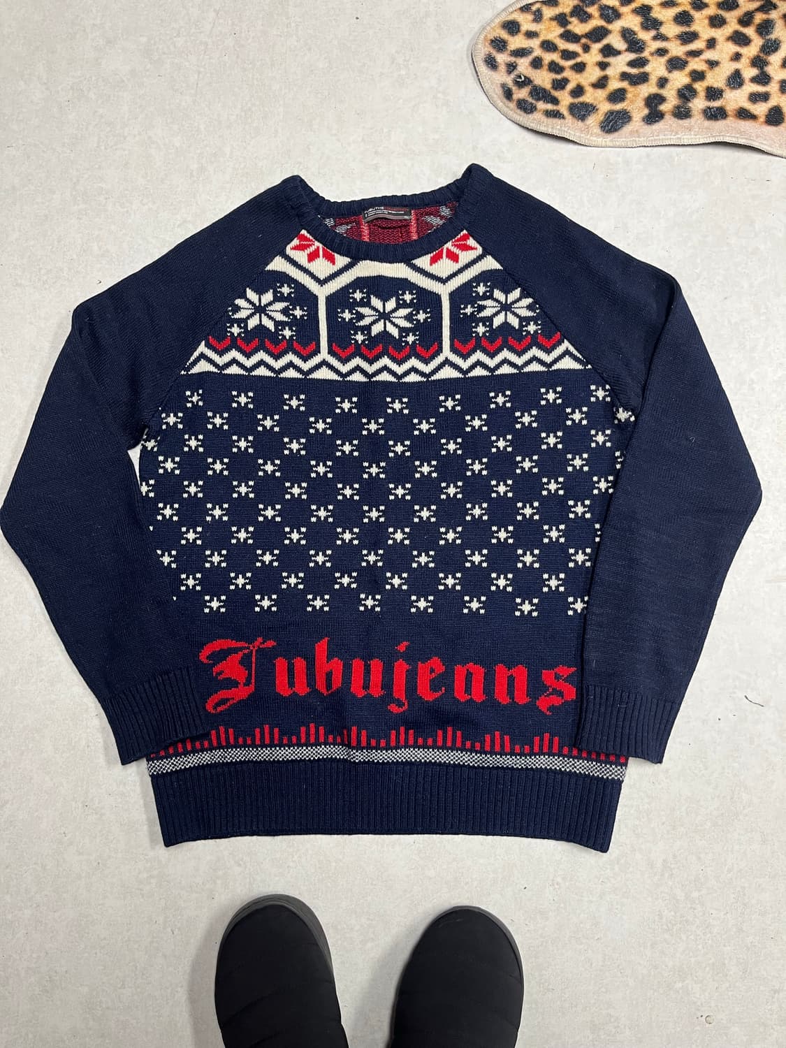 후부 노르딕 니트 105 상품이미지1