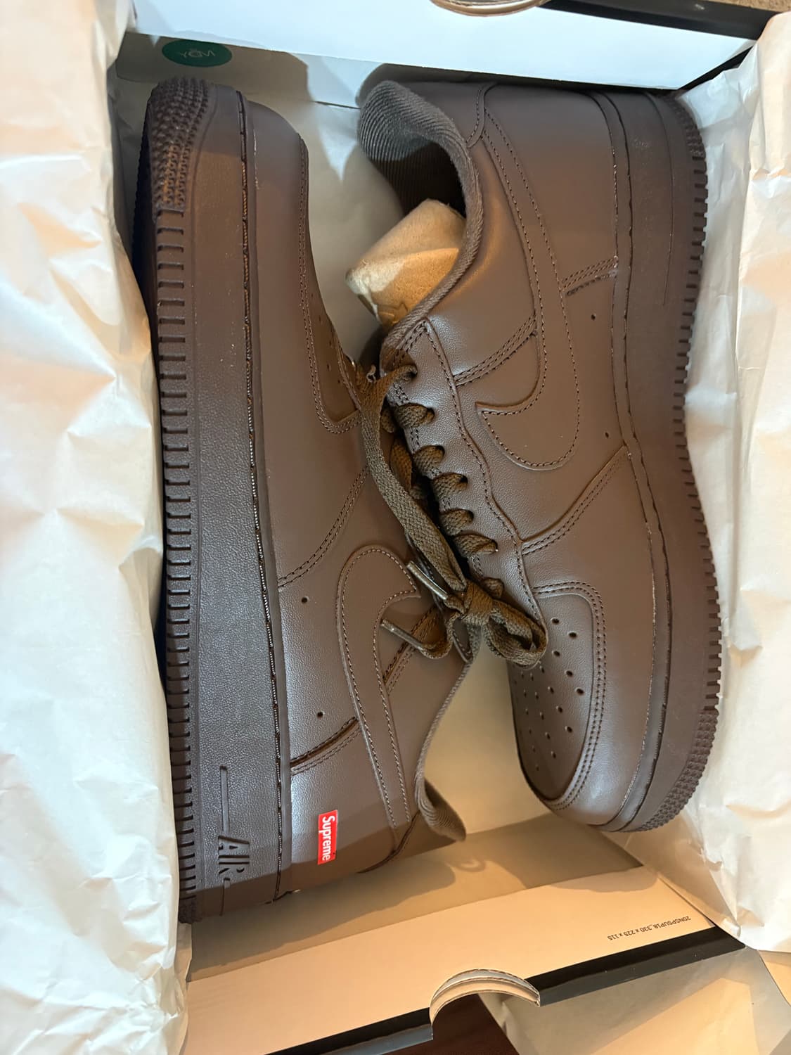 슈프림 에어포스1 로우 바로크 브라운 상품이미지1