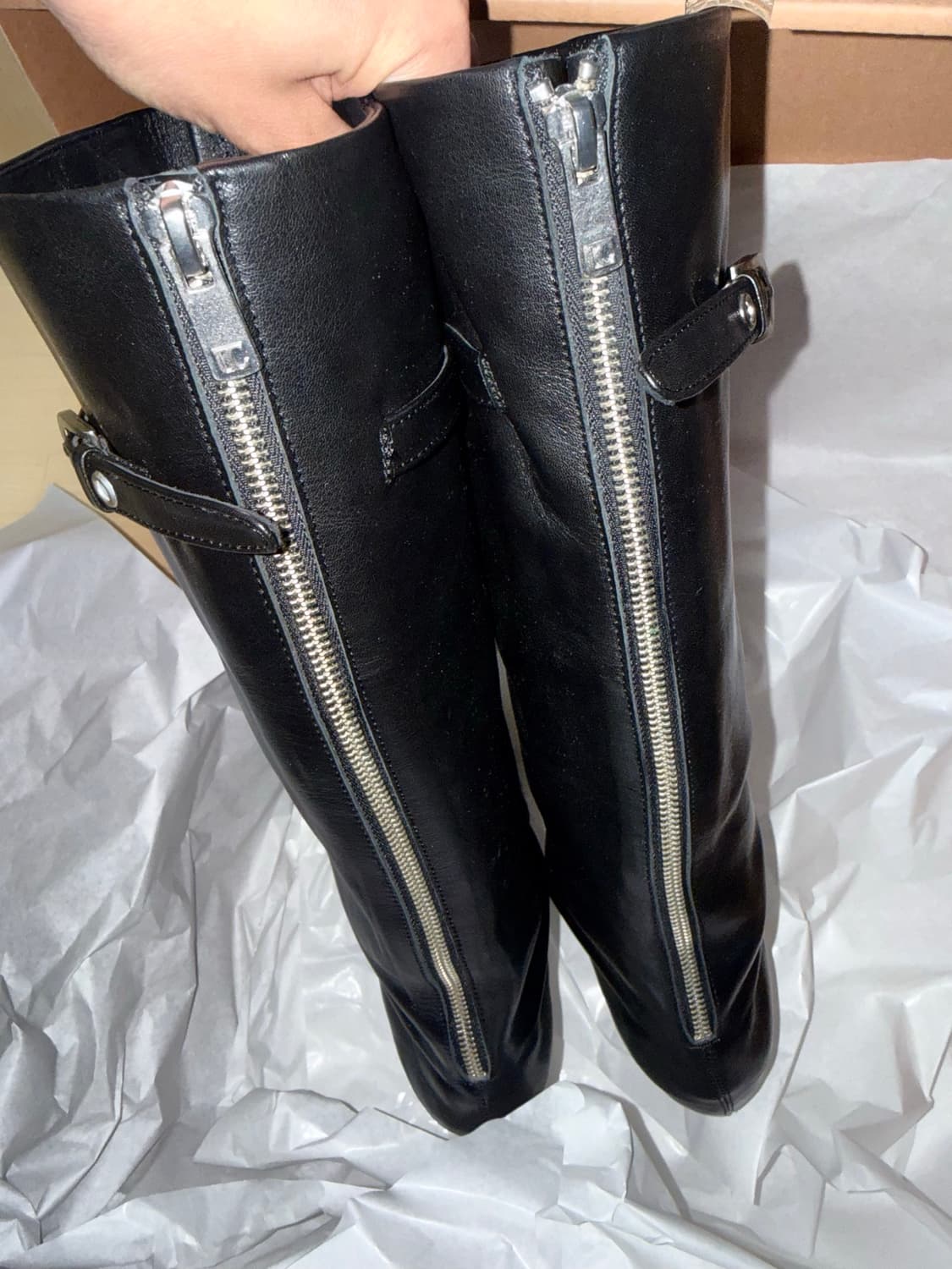 Low Classic Back-Zipped Middle Boots 상품이미지7