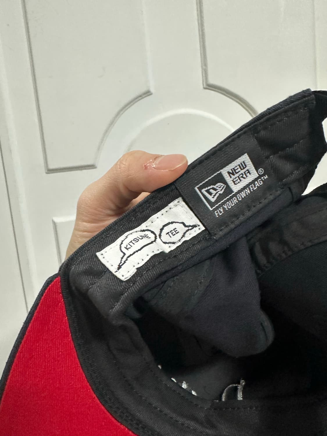 뉴에라 메종키츠네 캠프캡 상품이미지4