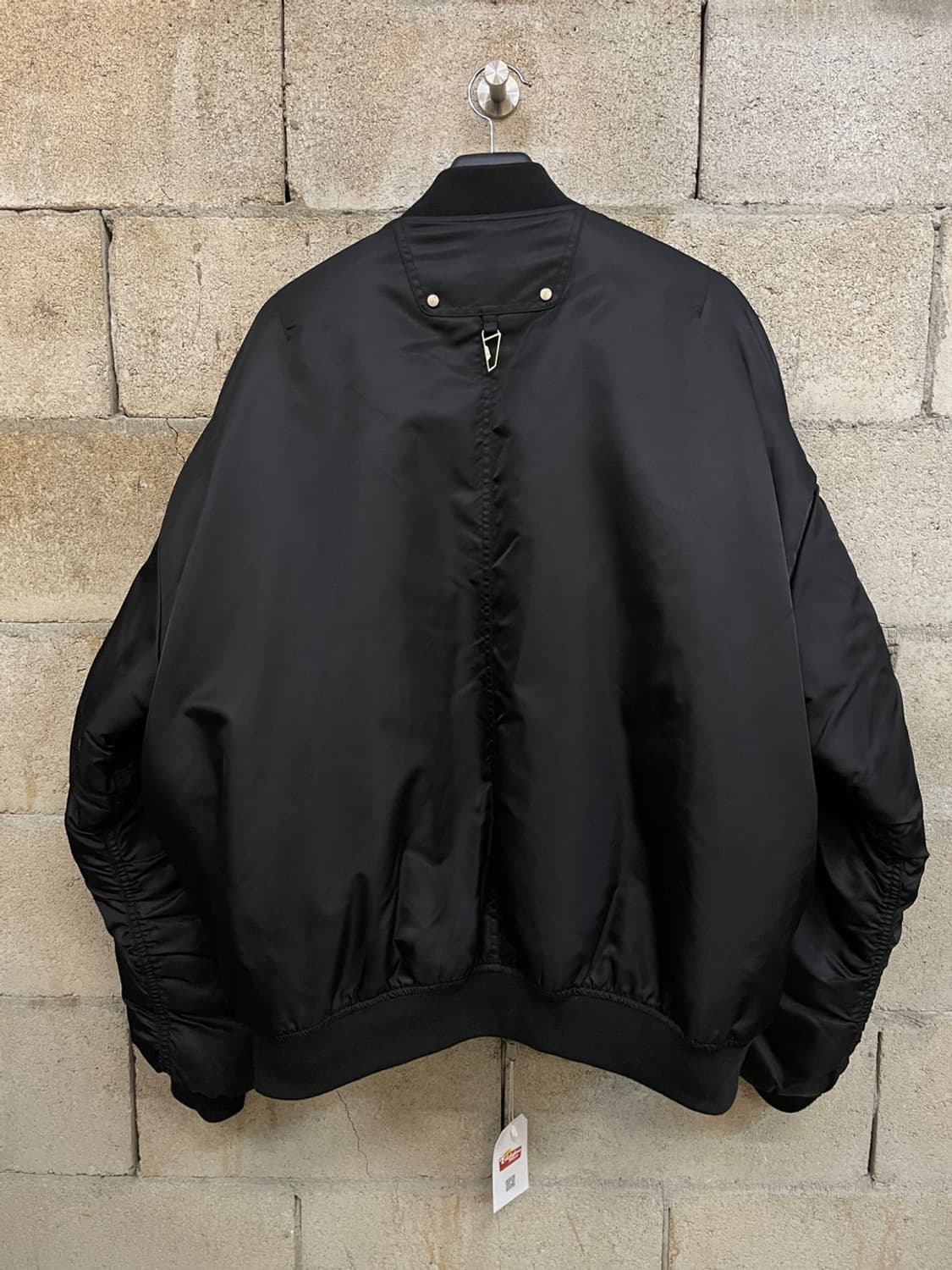 언더마이카 멀티 스냅 오버사이즈 봄버 자켓 상품이미지5