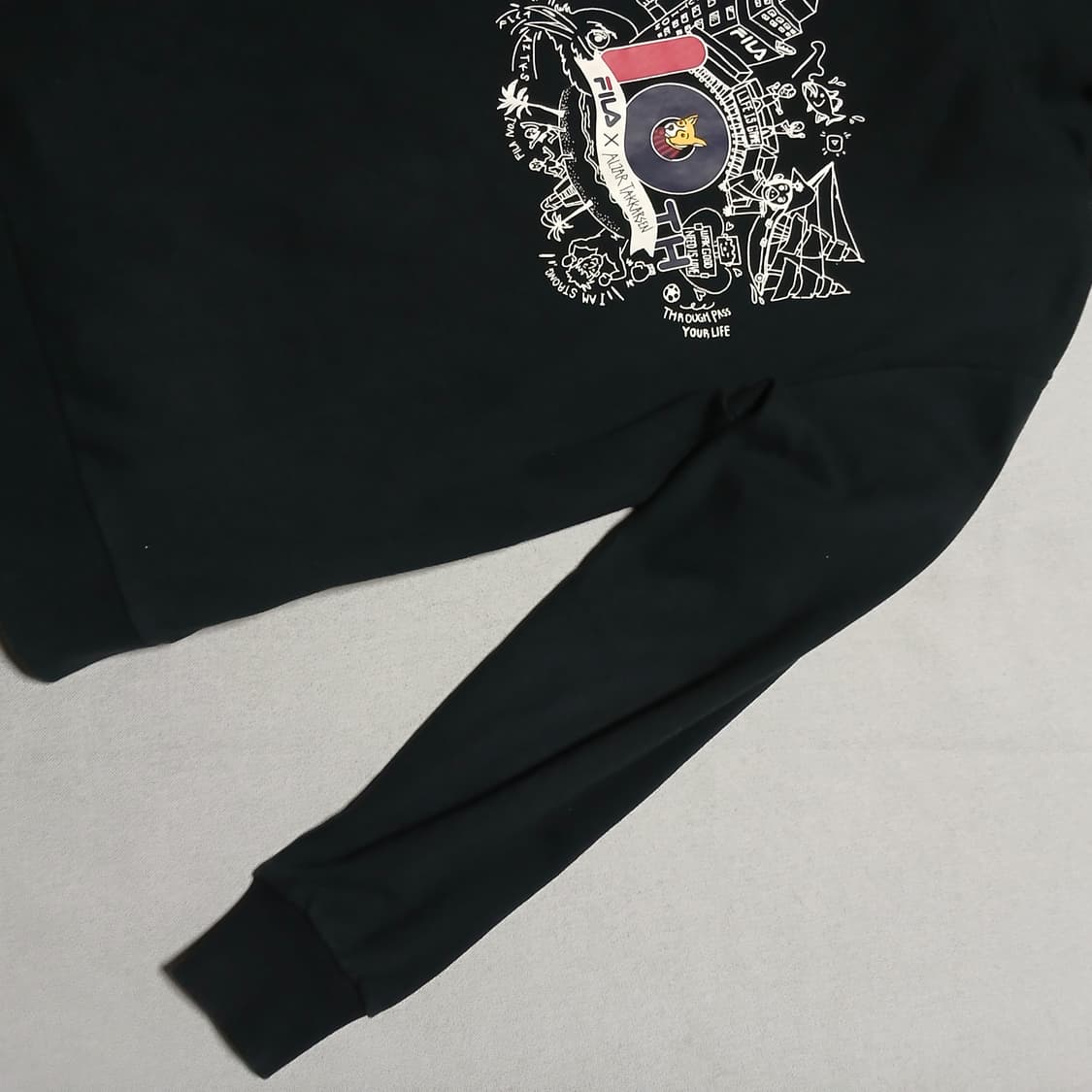 휠라 우왁굳즈 콜라보 후디 fila 후드티 상품이미지6