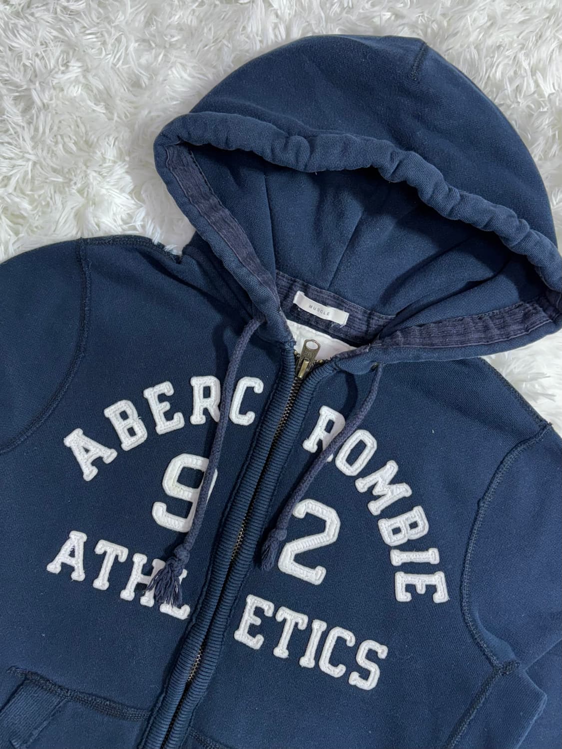 아베크롬비 다크네이비 후드집업  상품이미지4