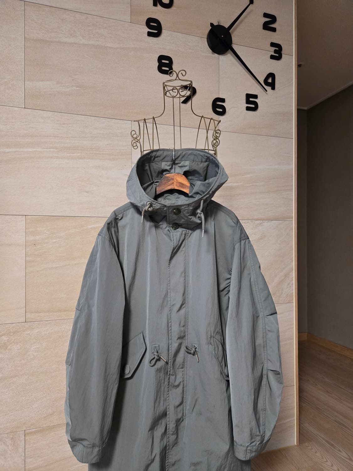 [95/s] 커스텀멜로우 새드스마일 남성 야상 자켓 상품이미지2