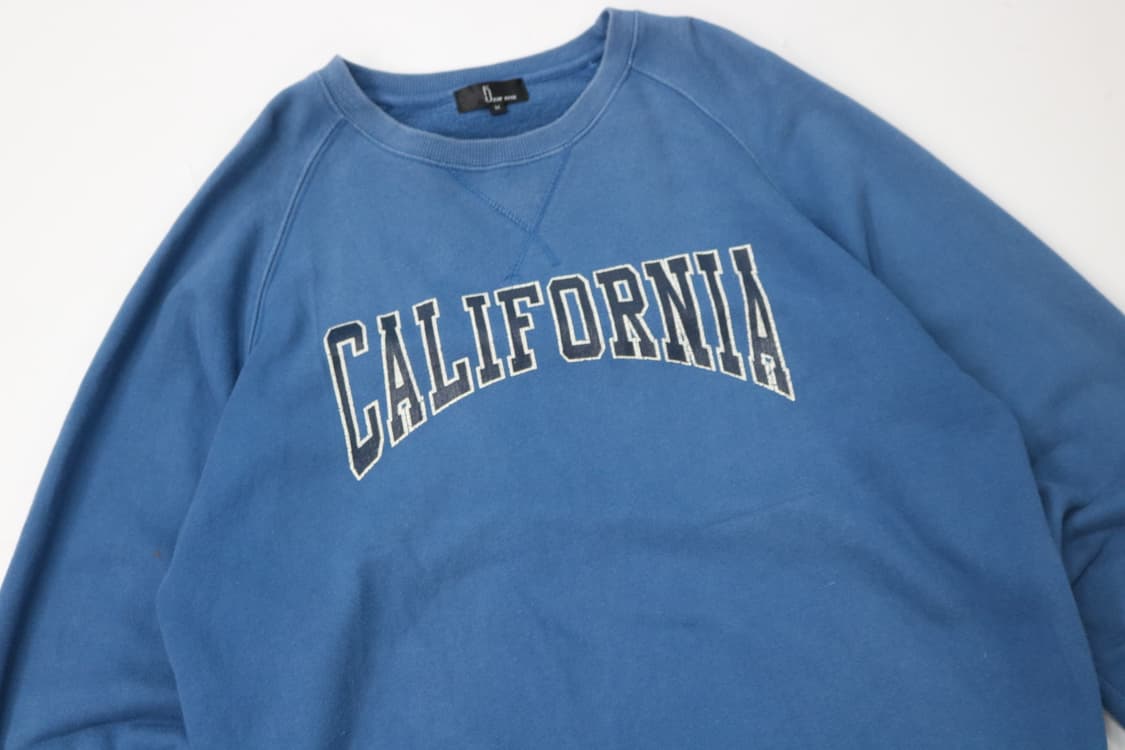 ZIP FIVE 집파이브 빈티지 캘리포니아 아치 로고 맨투맨 (M) 상품이미지3