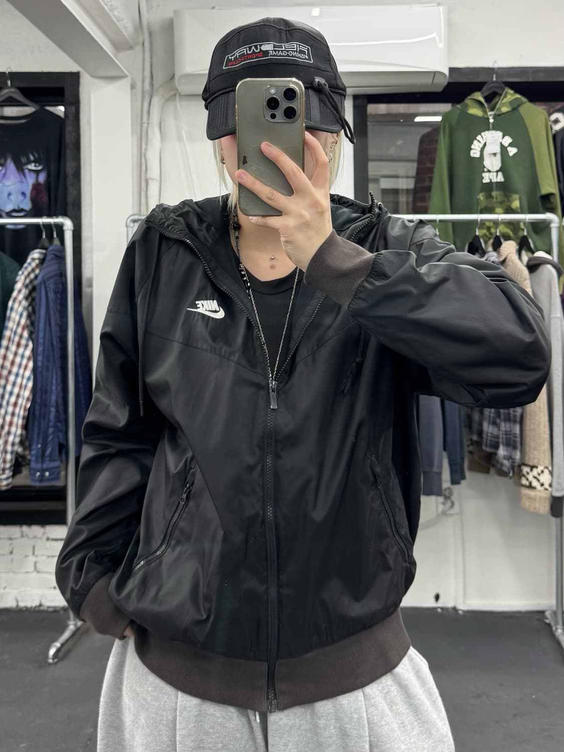 나이키 NSW 바람막이 상품이미지4