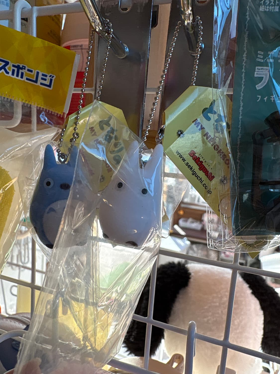 지브리 플로키 소토토로 미니 키링 상품이미지1