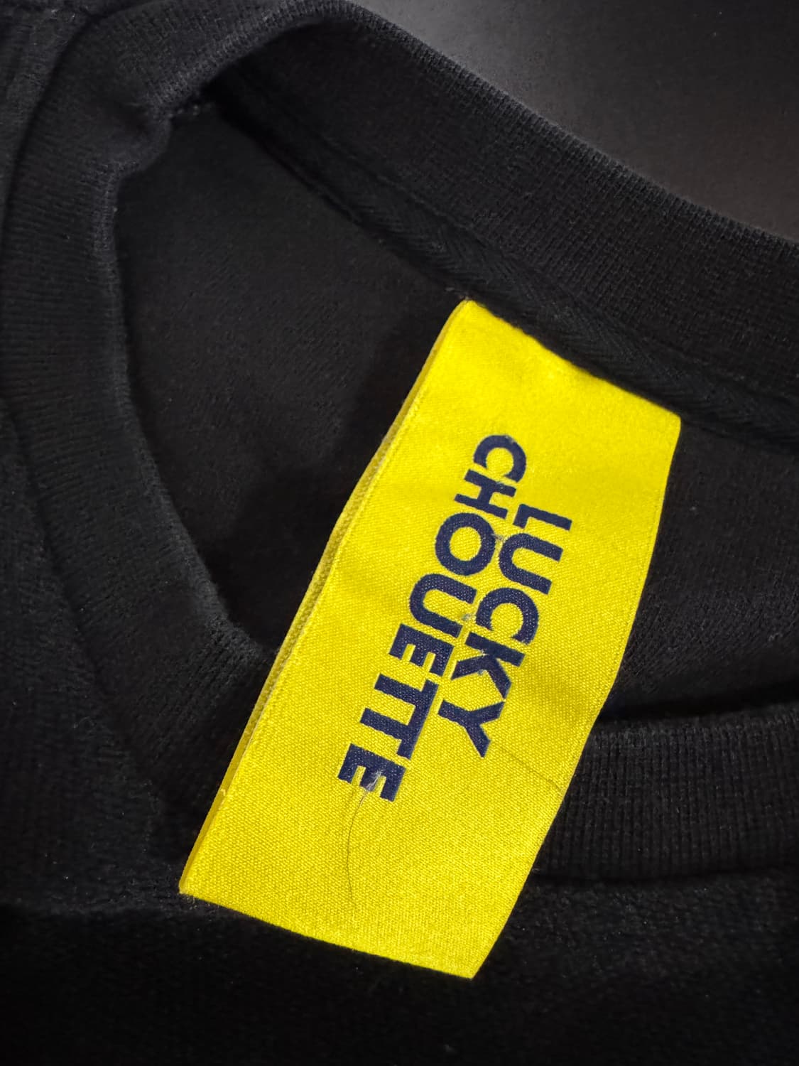 여성 럭키슈에뜨 블랙 부엉이 프린팅 스웻 맨투맨 상품이미지3