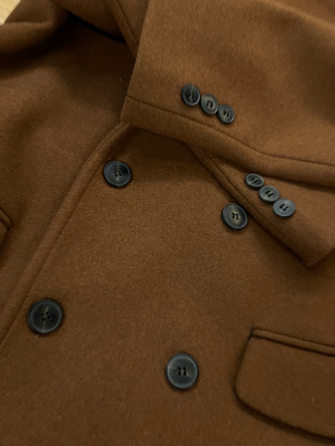 빈티지 롱코트 브라운 #csz2721  상품이미지4