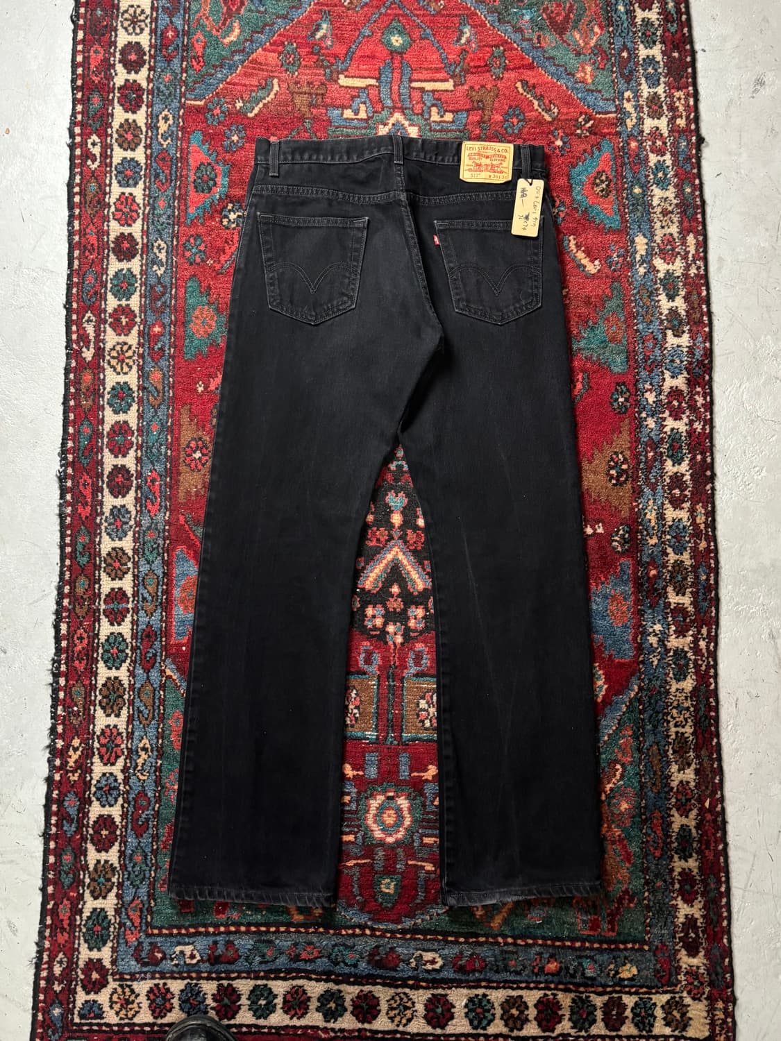 00's 빈티지 리바이스 517 블랙 플레어진 상품이미지3