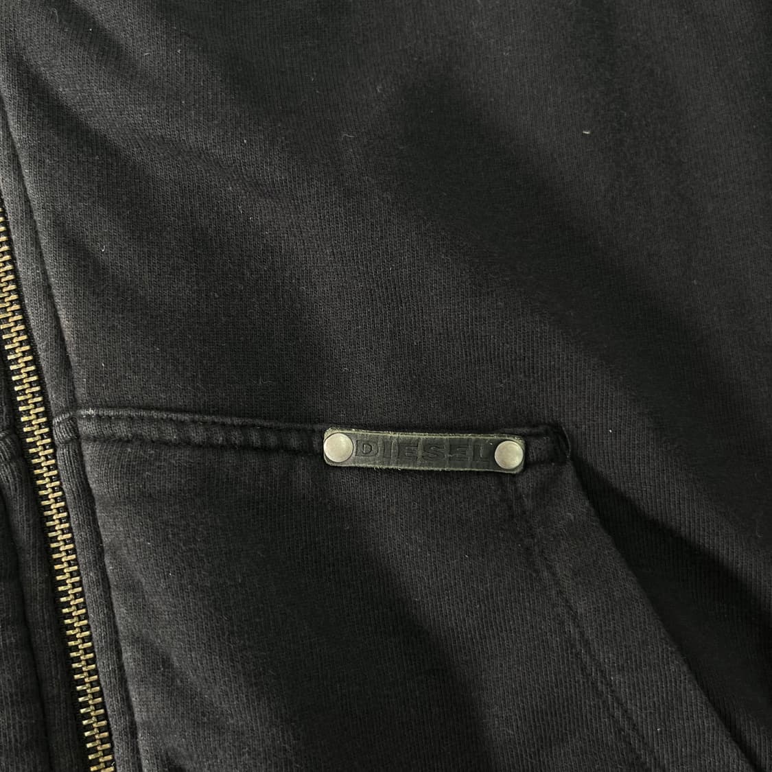 100 디젤 00s 사선 후드집업  상품이미지3