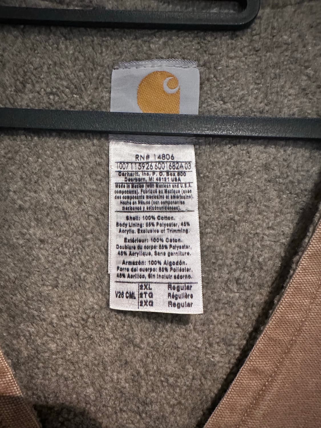 칼하트 베스트 v26  상품이미지2