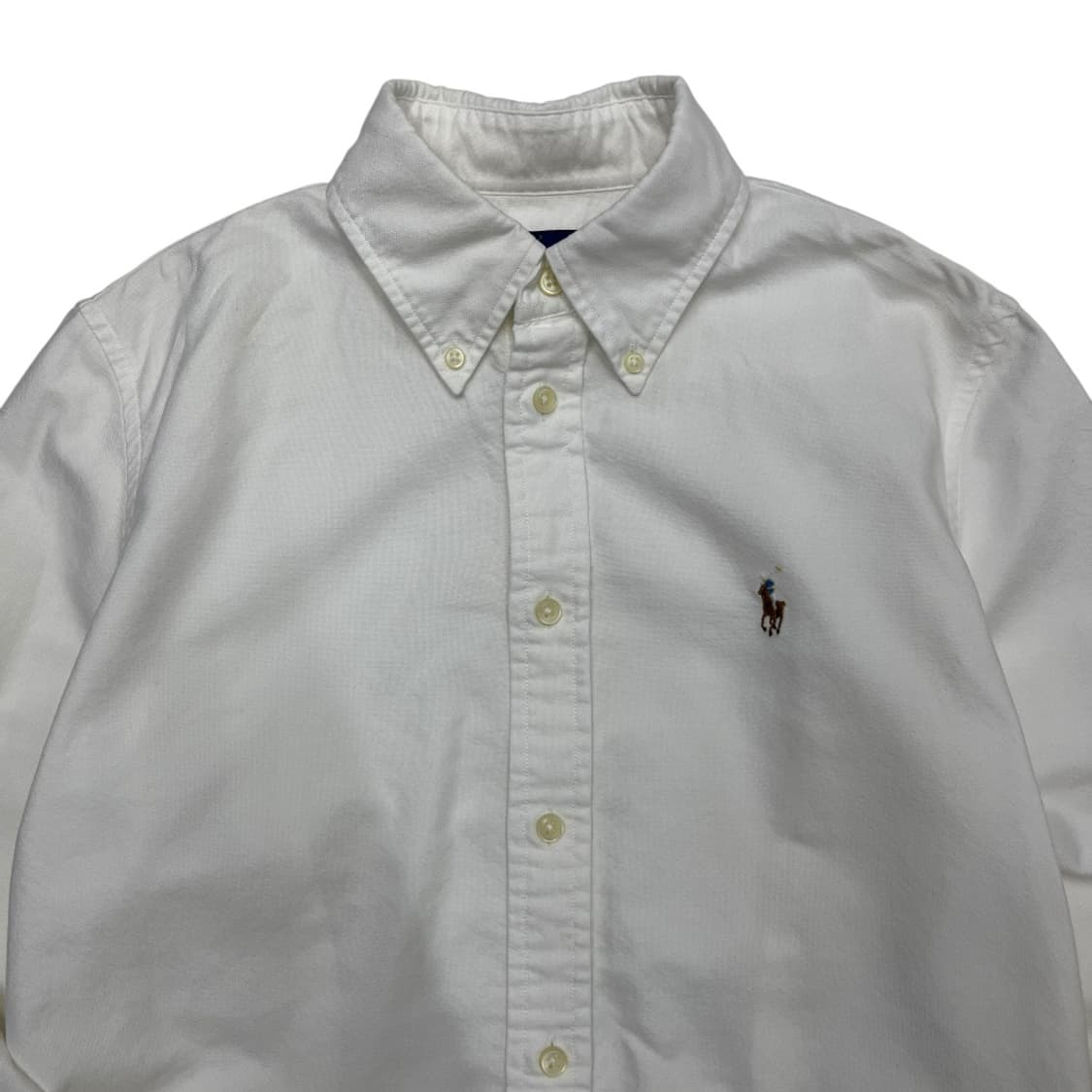 폴로 랄프로렌 브라운포니 화이트 셔츠 S 상품이미지4