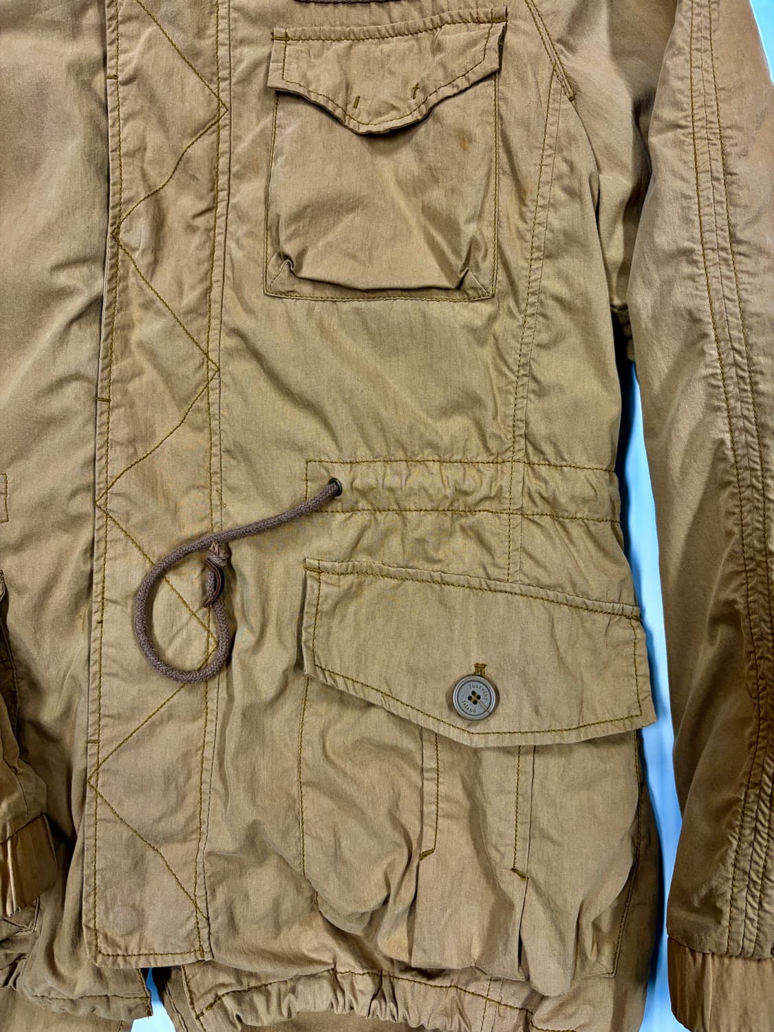 썰스데이 아일랜드 양털 야상 상품이미지3