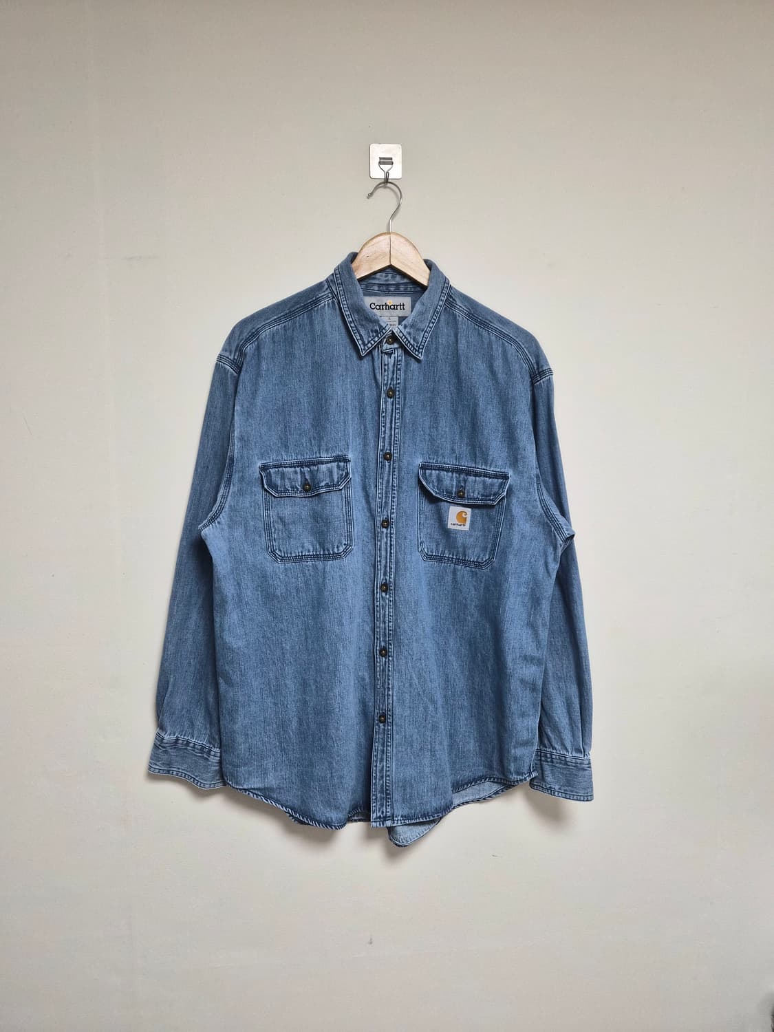 칼하트Carhartt 데님 셔츠 L - S244 상품이미지1