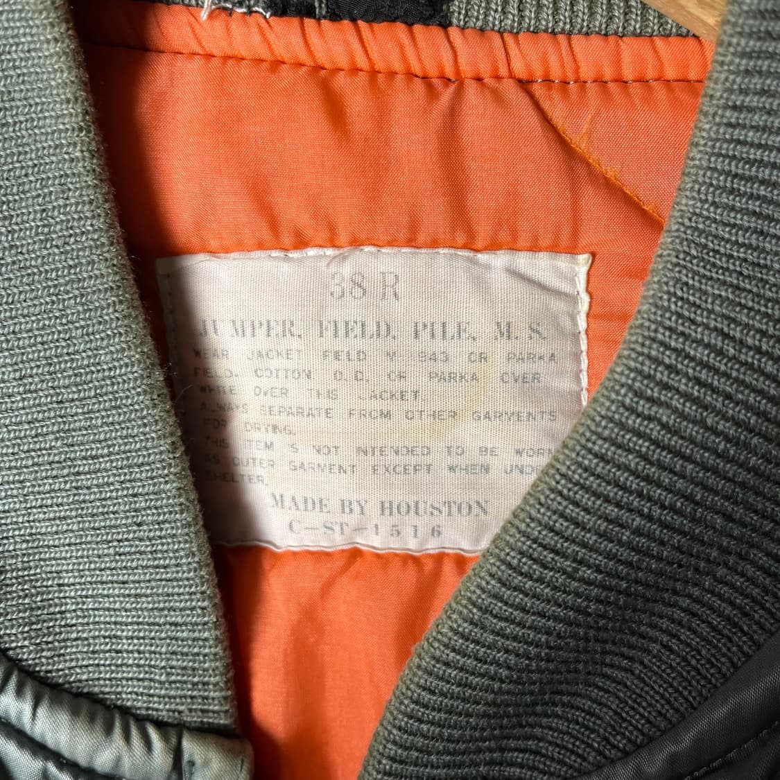 [Houston] 휴스턴 MA-1 봄버자켓 상품이미지5