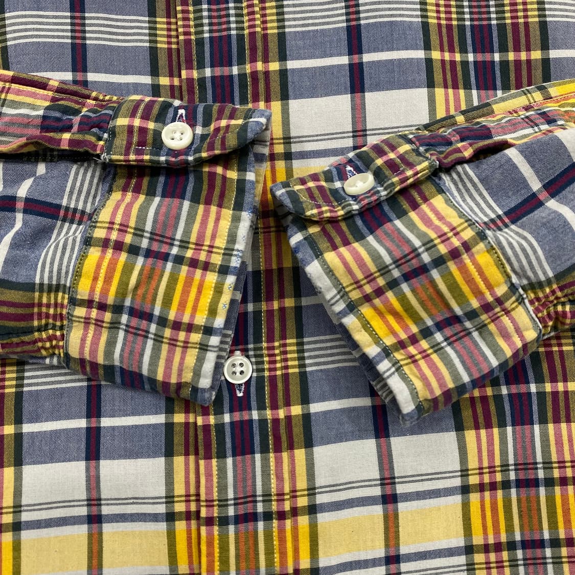 폴로 체크셔츠 M  상품이미지4