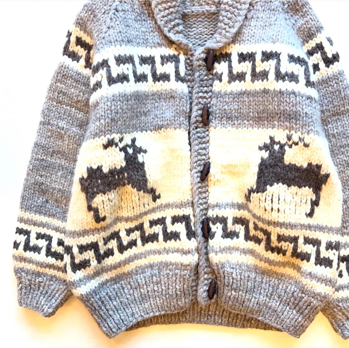 90's 핸드메이드 더플 코위찬 상품이미지5