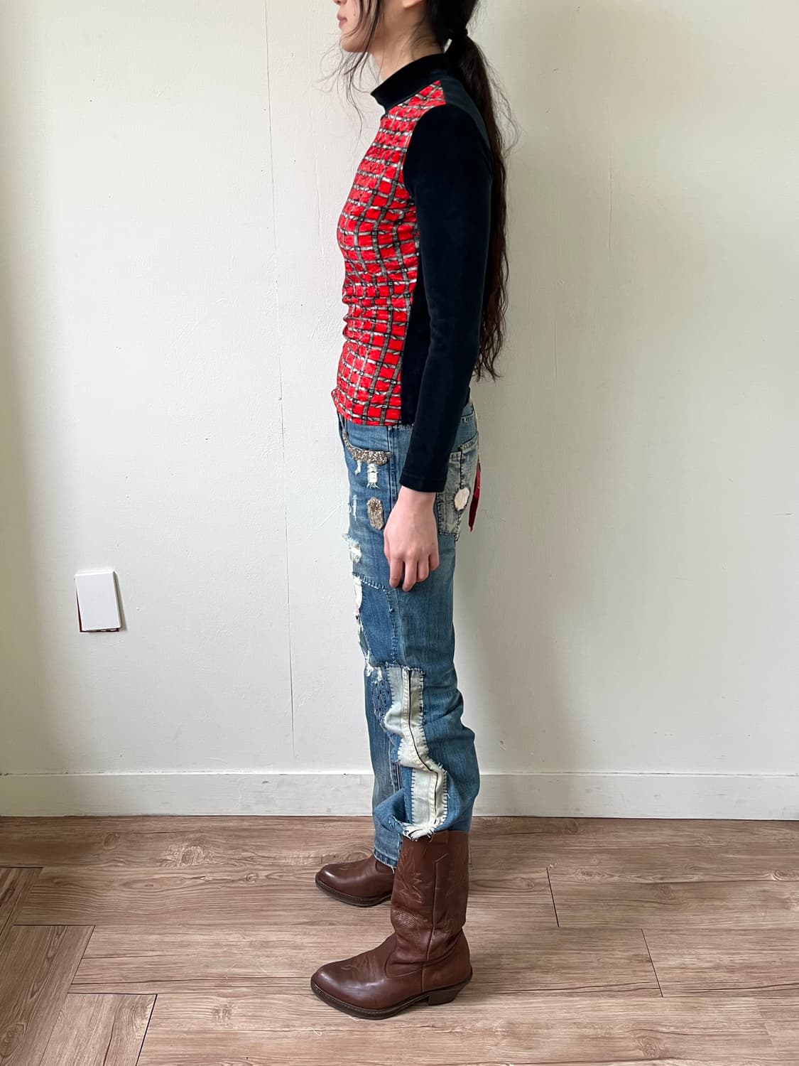 Abercrombie&Fitch 큐빅 데님팬츠 상품이미지9