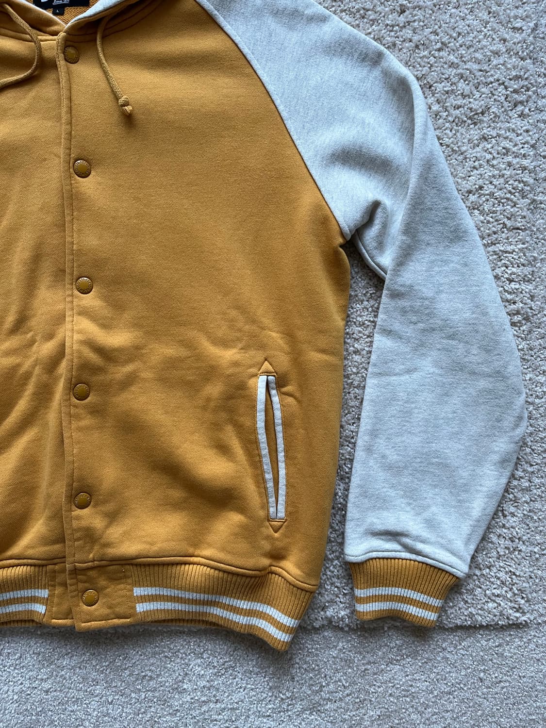 빔즈 투톤 후디 바시티 자켓 (100) 상품이미지5