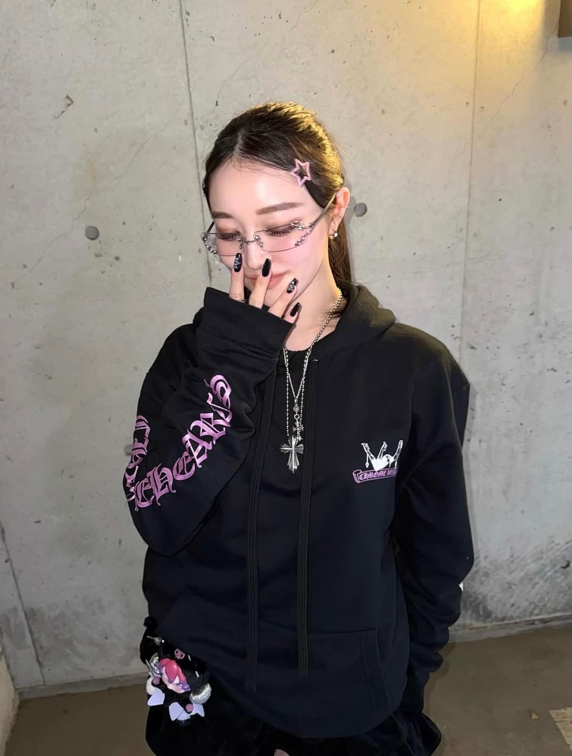 크롬하츠 데들리돌 후디 상품이미지2