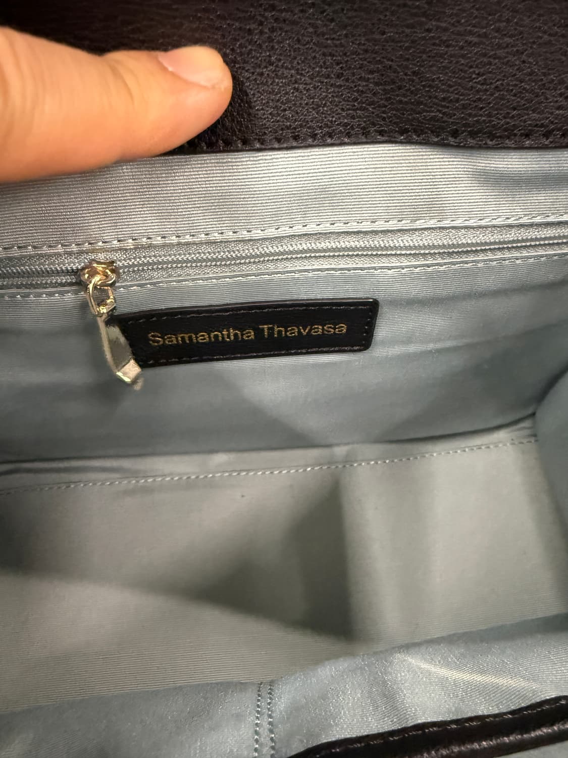 사만사 타바사 딜라이트 샤첼 블랙 토트백 상품이미지4