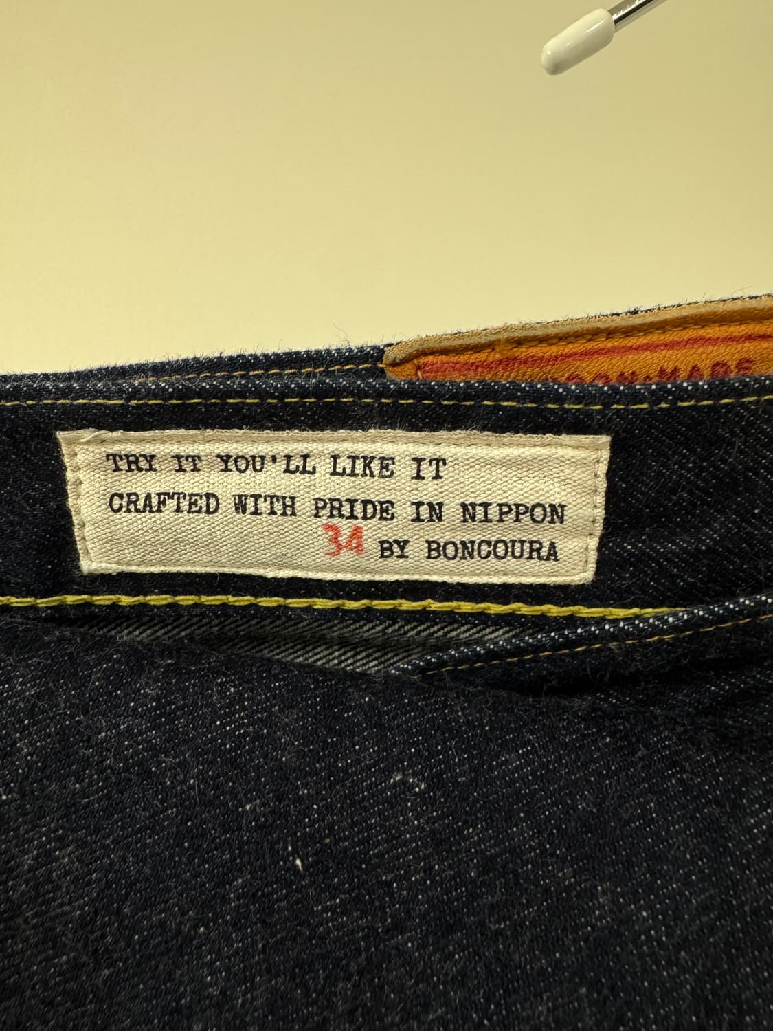 본쿠라 원워시 데님 셋업(S급) 자켓 2세대 38사이즈 + XX 데님팬츠 상품이미지5