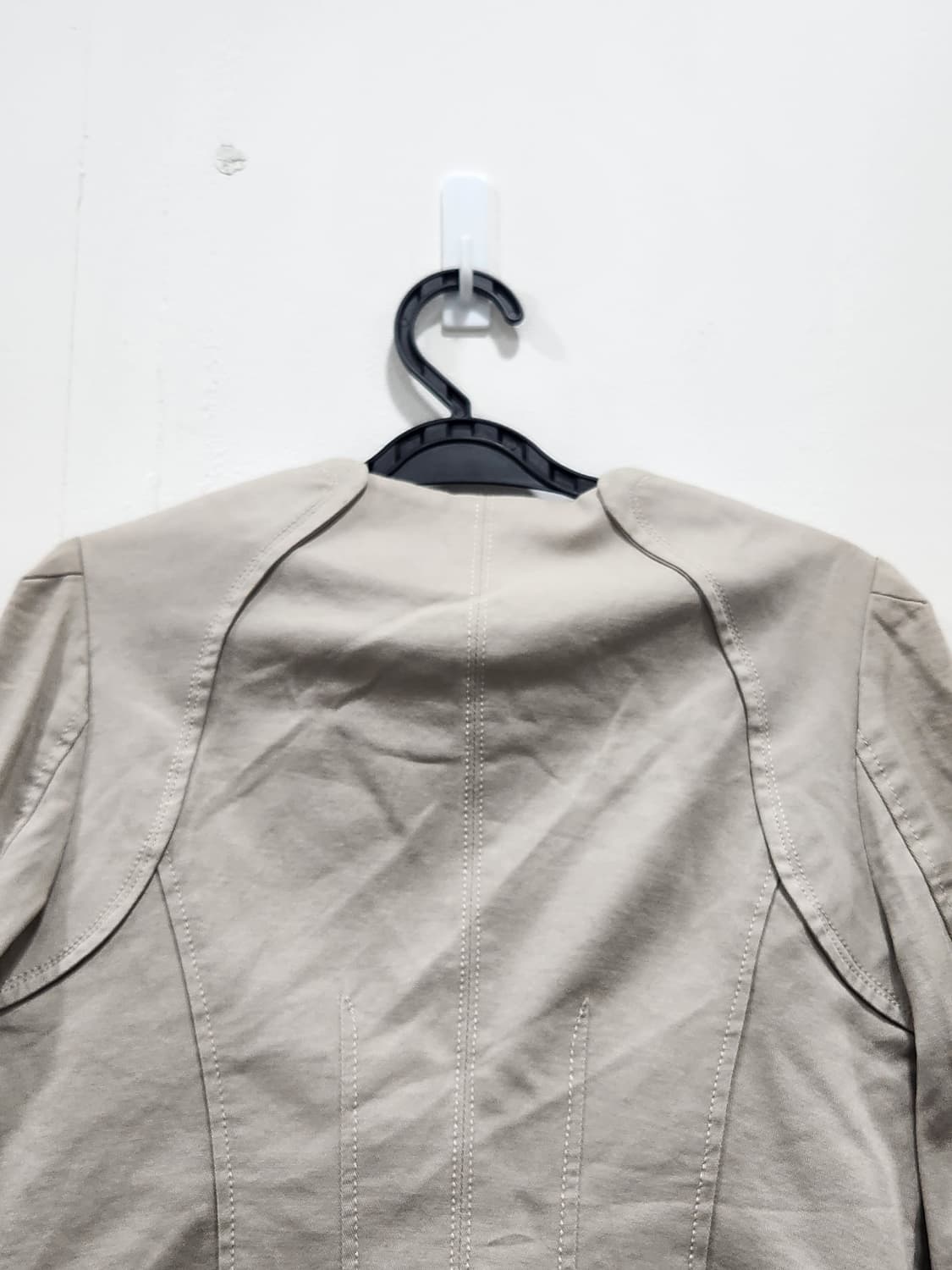 [55-66] 새상품 메긴나잇 언발란스 자켓 여성 55~66 상품이미지4