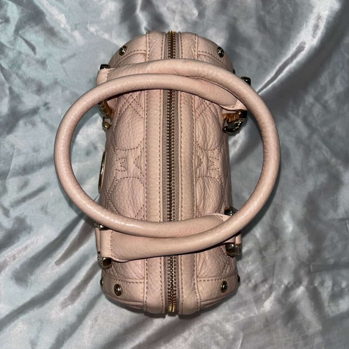 빈티지 메트로시티 핑크 퀄팅 토트백 가방 / 갸루 y2k 상품이미지8