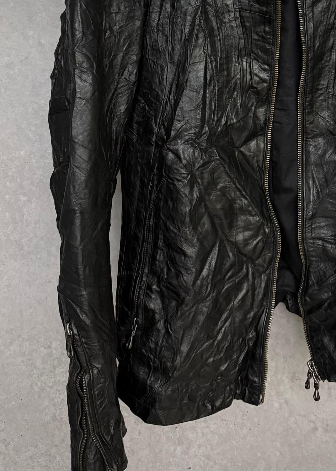 Schlüssel lambskin jacket 상품이미지4