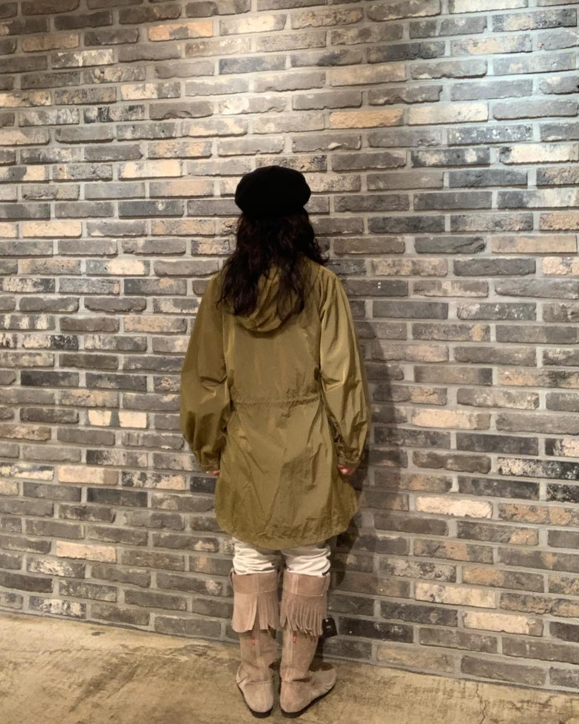 빔즈 보이 나일론 아노락 파카 (미사용) 상품이미지3