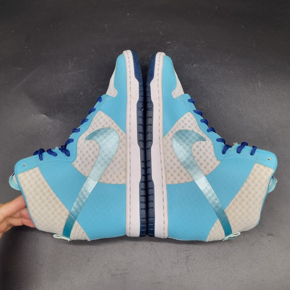 나이키 덩크스카이 여성키높이하이탑230 굽6 상품이미지5