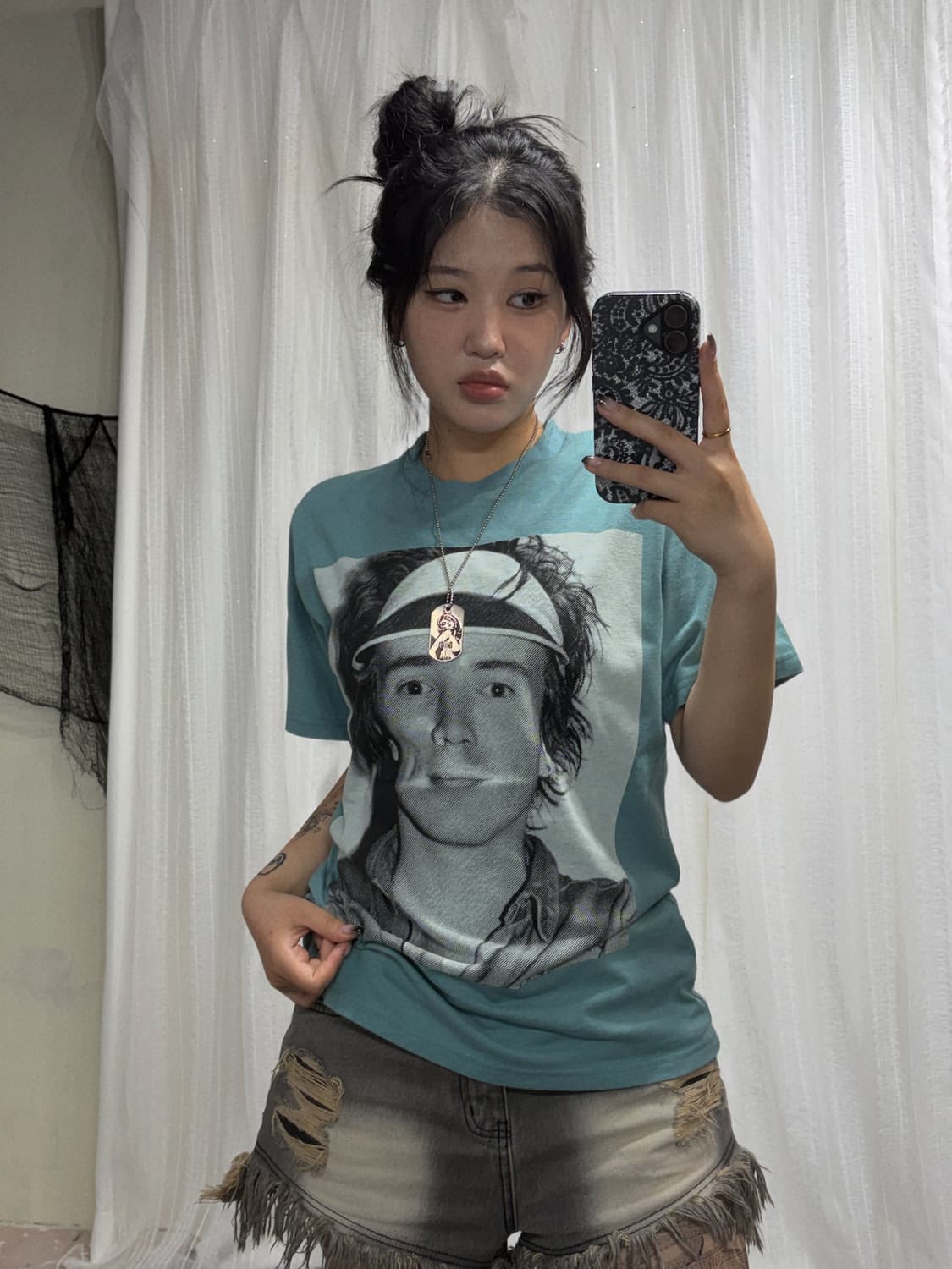 히스테릭글래머 섹스 피스톨즈 시드 비셔스 프린팅 티셔츠 상품이미지1