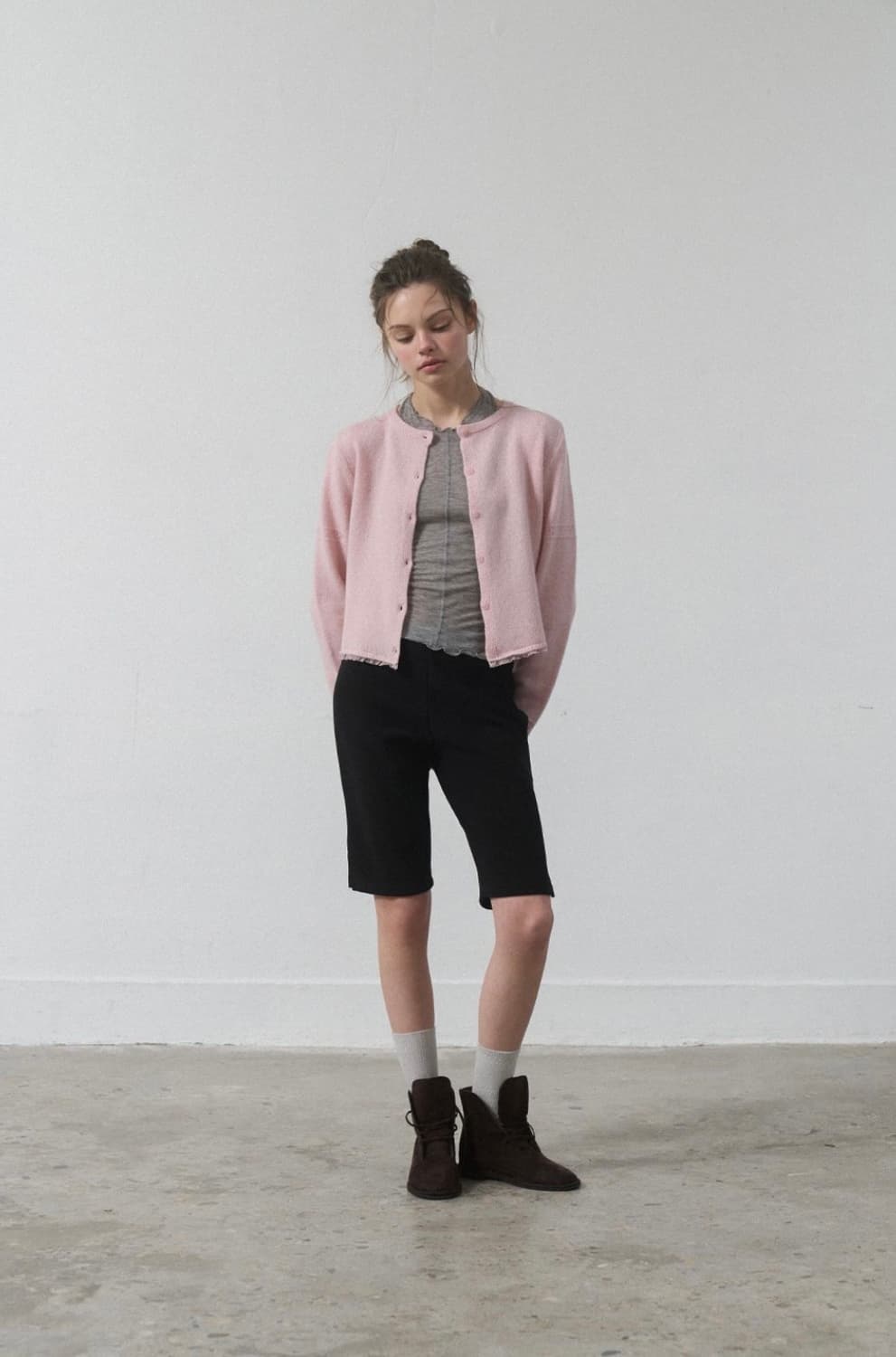 Brunch lace cardigan (pink) 상품이미지8
