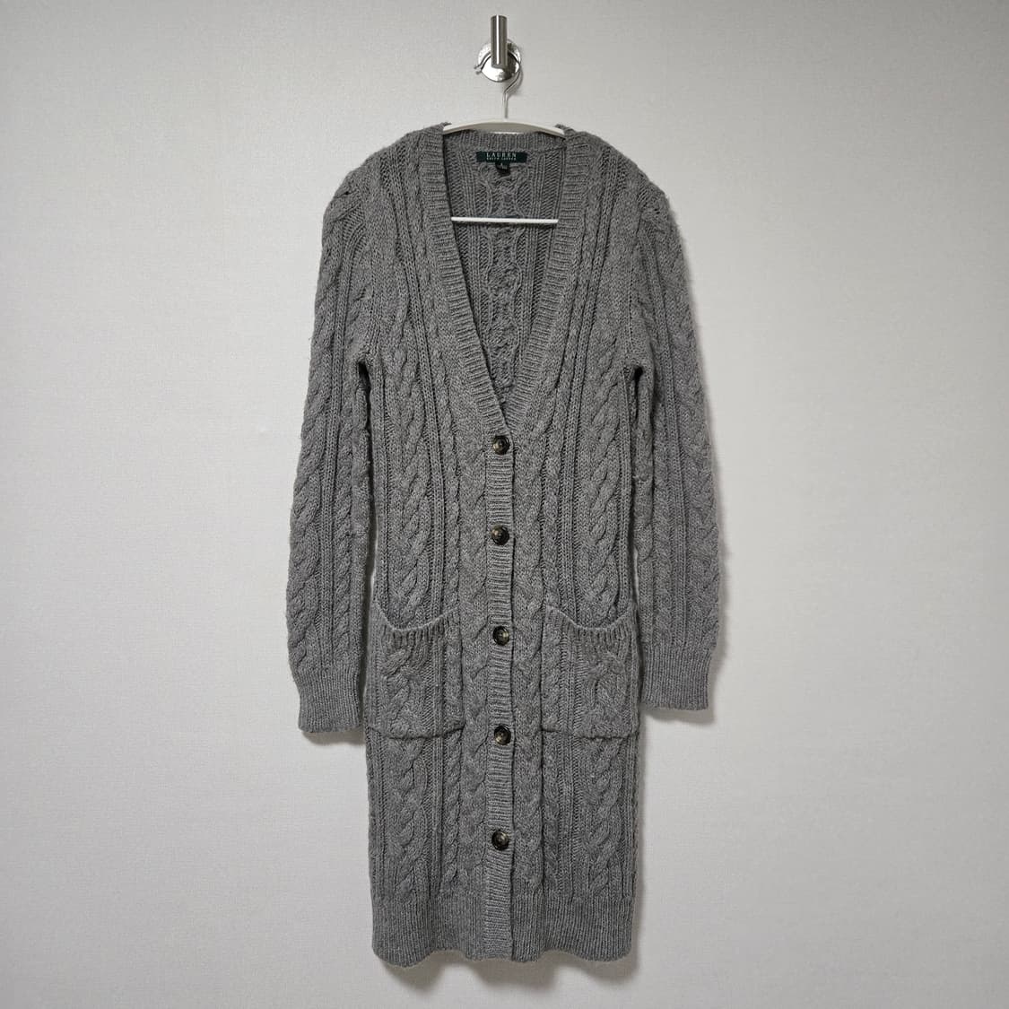 로렌랄프로렌 알파카 롱 가디건 / 여성 가디건/ 여자 가디건  상품이미지1