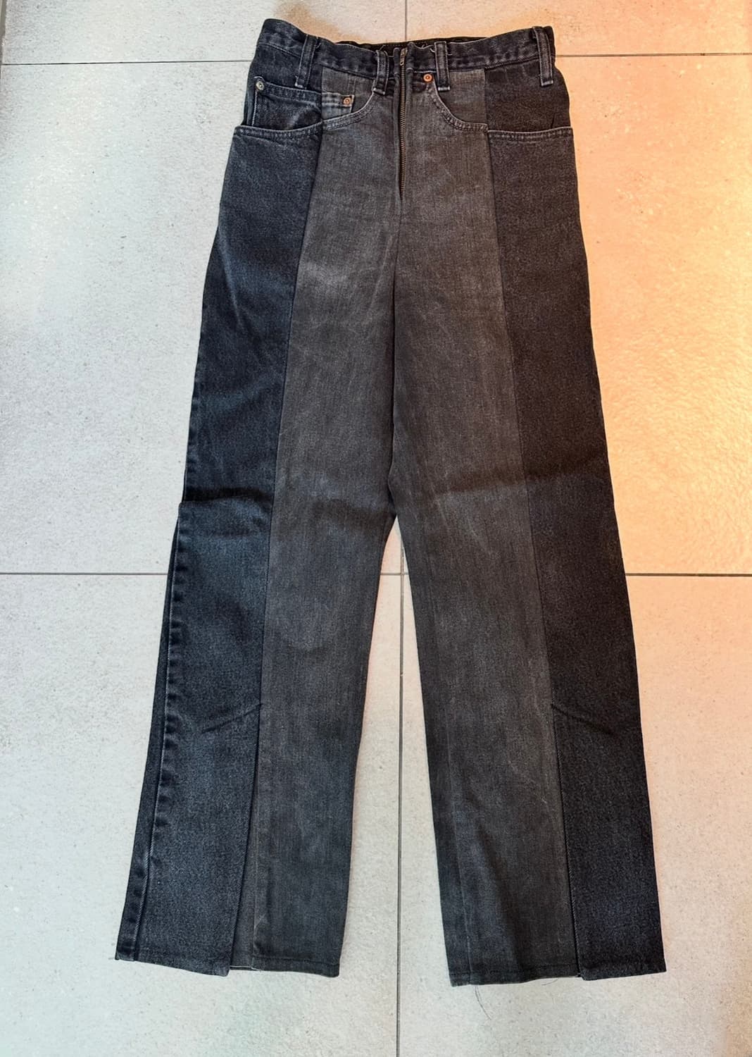 일본브랜드 77circa 나나서카 블랙데님 상품이미지1